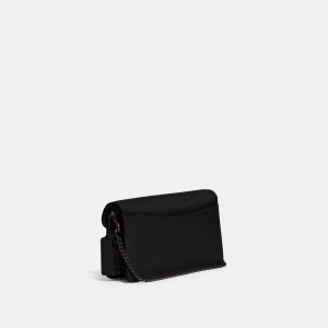 Coach Tabby Chain Clutch - Pewter/Black - Image 6