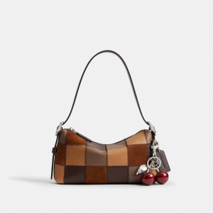 Coach Alter/Ego Small Slouchy Shoulder Bag - Tan Multi - Image 6