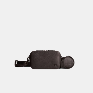Coach Restored Charter Slim Crossbody - Black
