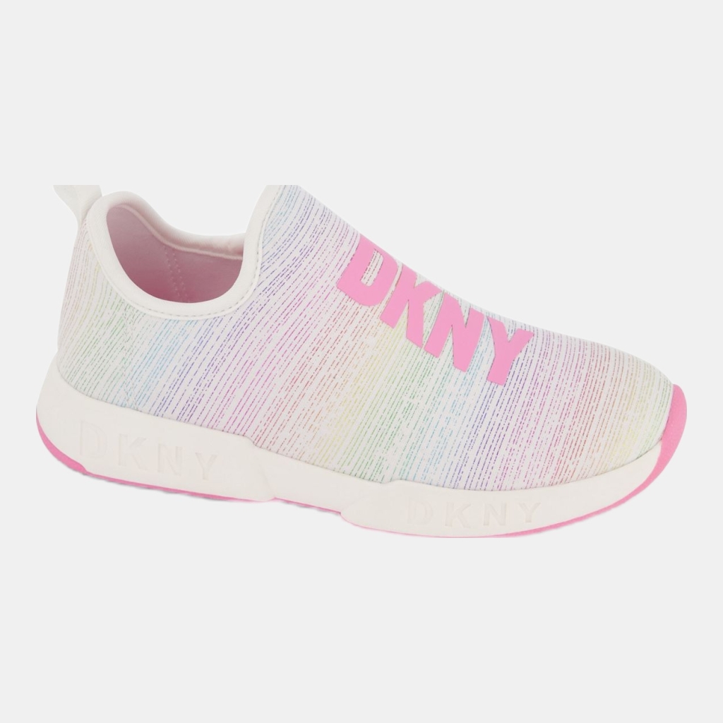 DKNY Little Girls Slip On Sneakers