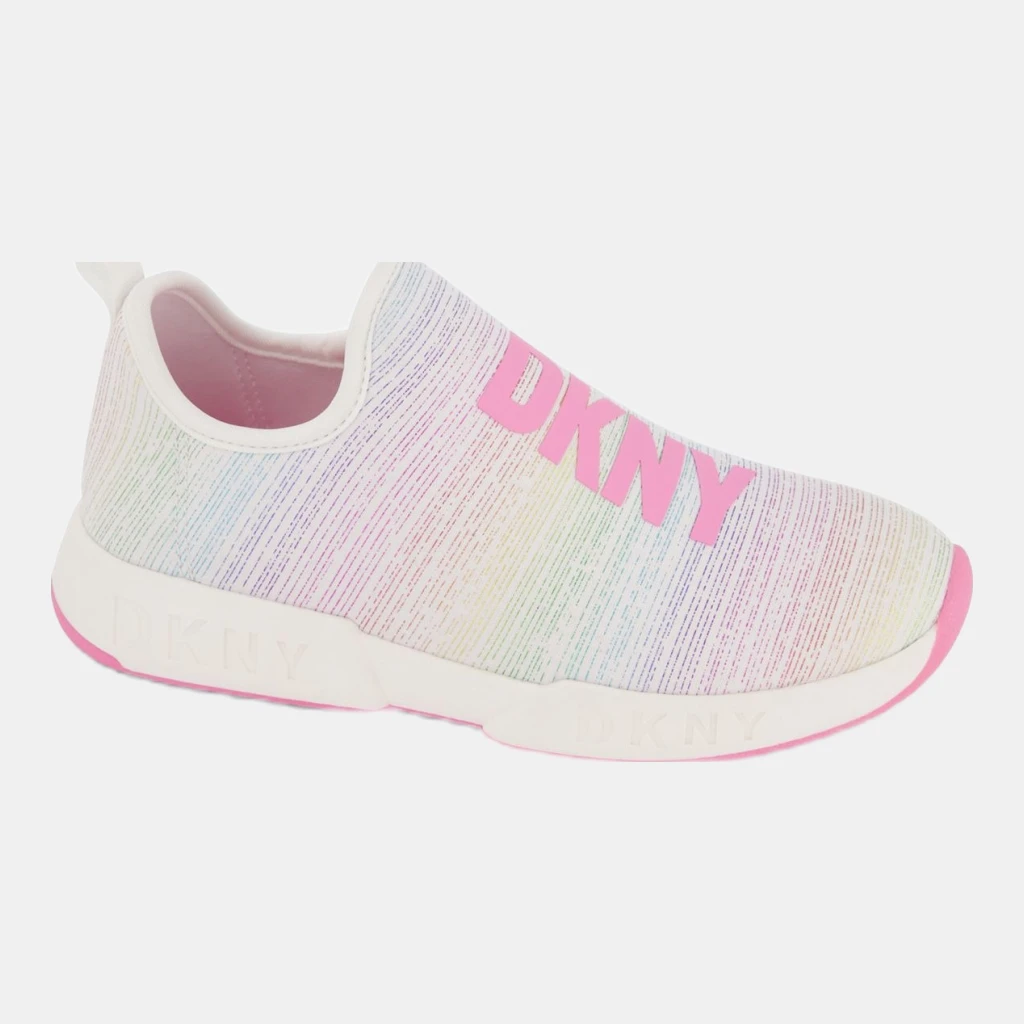 DKNY Little Girls Slip On Sneakers