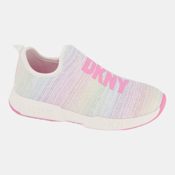 DKNY Little Girls Slip On Sneakers