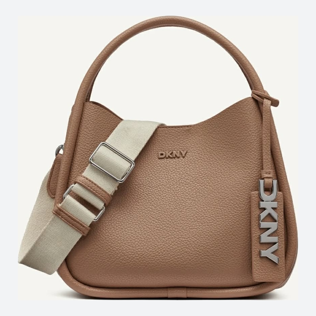 DKNY Hobo Shoulder Bag - Tan