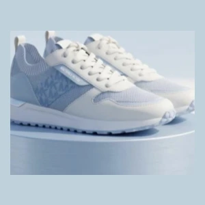Michael Kors Sneakers - Light Blue and White - Size 9.5