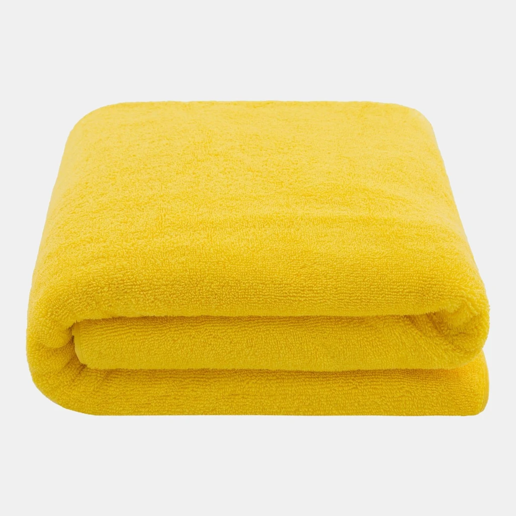 Edison Luxury 100% Turkish Cotton Bath Sheet, 40" x 80" - Yellow