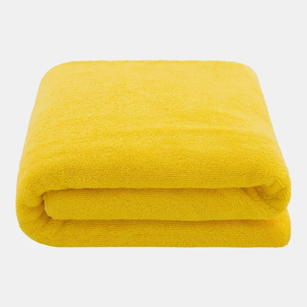 Edison Luxury 100% Turkish Cotton Bath Sheet, 40" x 80" - Yellow