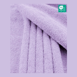 Edison Luxury 100% Turkish Cotton Bath Sheet, 40" x 80" - Lilac - Image 3