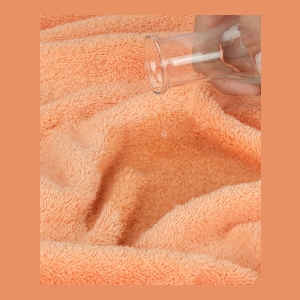 Edison Luxury 100% Turkish Cotton Bath Sheet, 40" x 80" - Malibu Peach - Image 4
