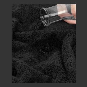 Edison Luxury 100% Turkish Cotton 4-Piece Bath Towel Set - Black - Image 5