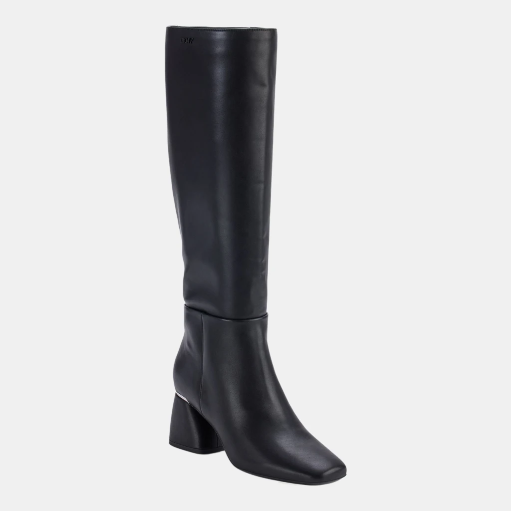 DKNY Women's Cana Block Heel Knee High Dress Boots