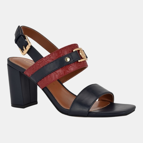 Tommy Hilfiger Women's Sylvier Block Heel Sandals