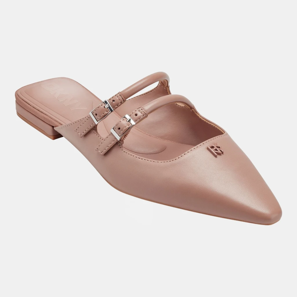 DKNY Women's Cahana Slip-On Pointed Toe Mules - Blush