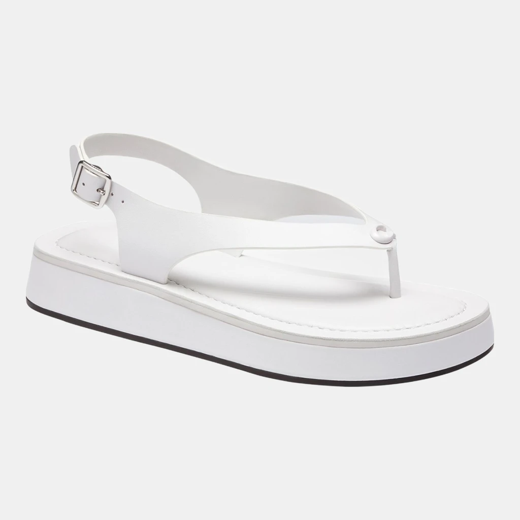 Coach Women's Sculpted Platform Thong Sandals