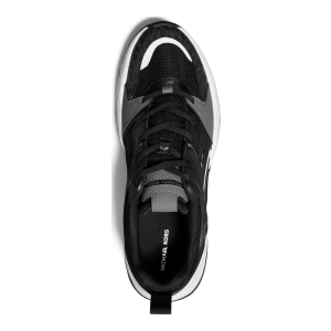 Michael Kors Men's Chase Trainer Lace-Up Sneakers - Black - Image 4