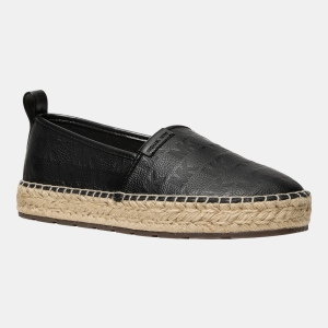 Michael Kors Men's Elias Espadrille Slip-On Shoes - Black