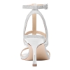 Michael Kors Women's Nara Mid T-Band Dress Sandals - Silver Metallic - Image 4