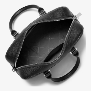 Michael Kors Outlet Thompson Medium Pebbled Leather Satchel - Image 3