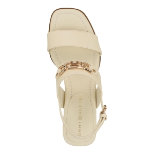 Tommy Hilfiger Women's Mhena Block Heel City Sandal - Ivory - Image 5