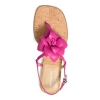 Michael Kors Women's Jacie Buckle Thong Flat Sandals - Raspberry Leather - Image 4