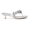Michael Kors Women's Loretta Mid Slip-On Thong Dress Sandals - Image 3