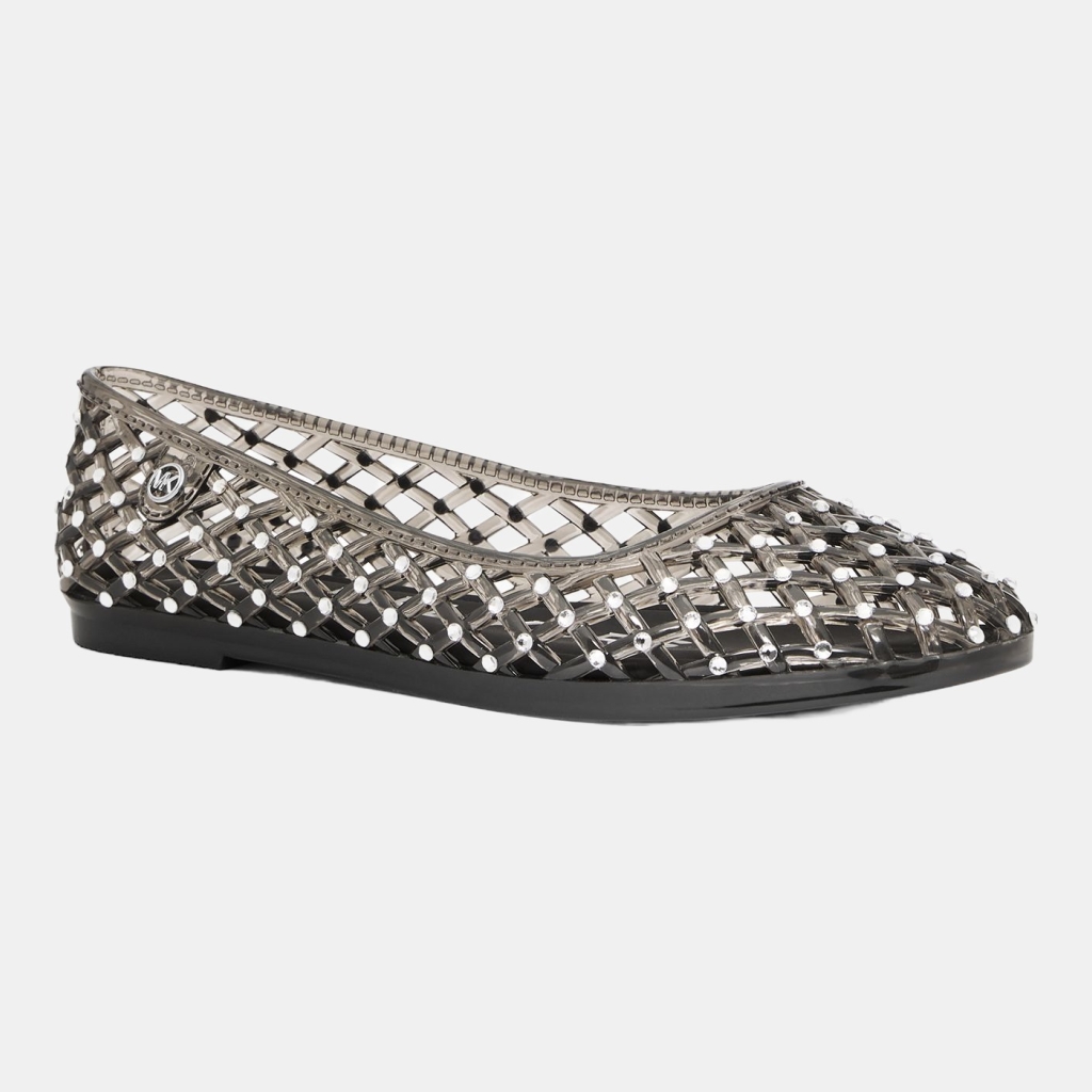 Michael Kors Women's Pixie Jelly Slip-On Ballet Flats - Black Jelly