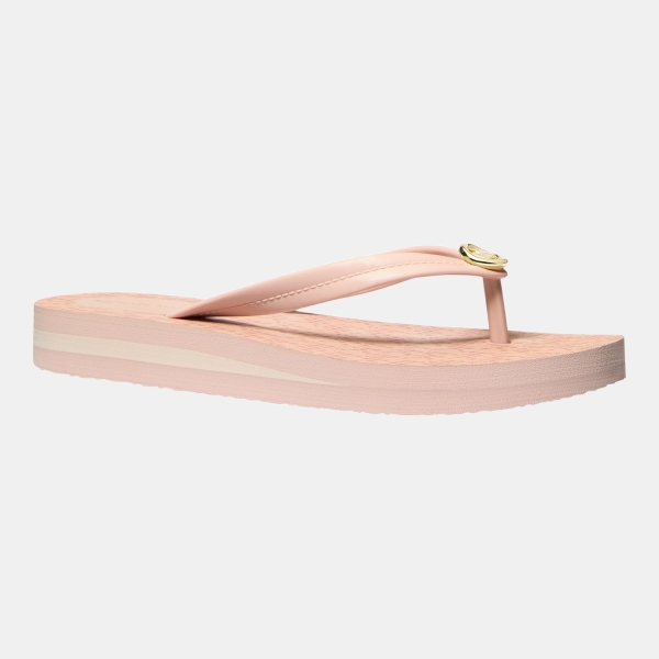Michael Kors Women's Posie Flip Flops Sandals - Ballet Logo