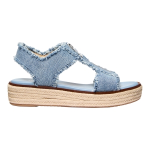 Michael Kors Women's Berkley Espadrille Platform Sandals - New Horizon Wash Denim - Image 3