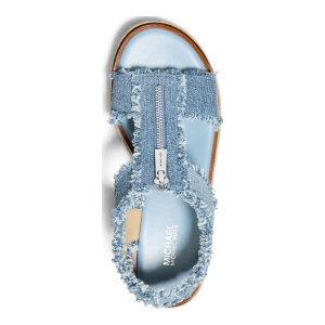 Michael Kors Women's Berkley Espadrille Platform Sandals - New Horizon Wash Denim - Image 4