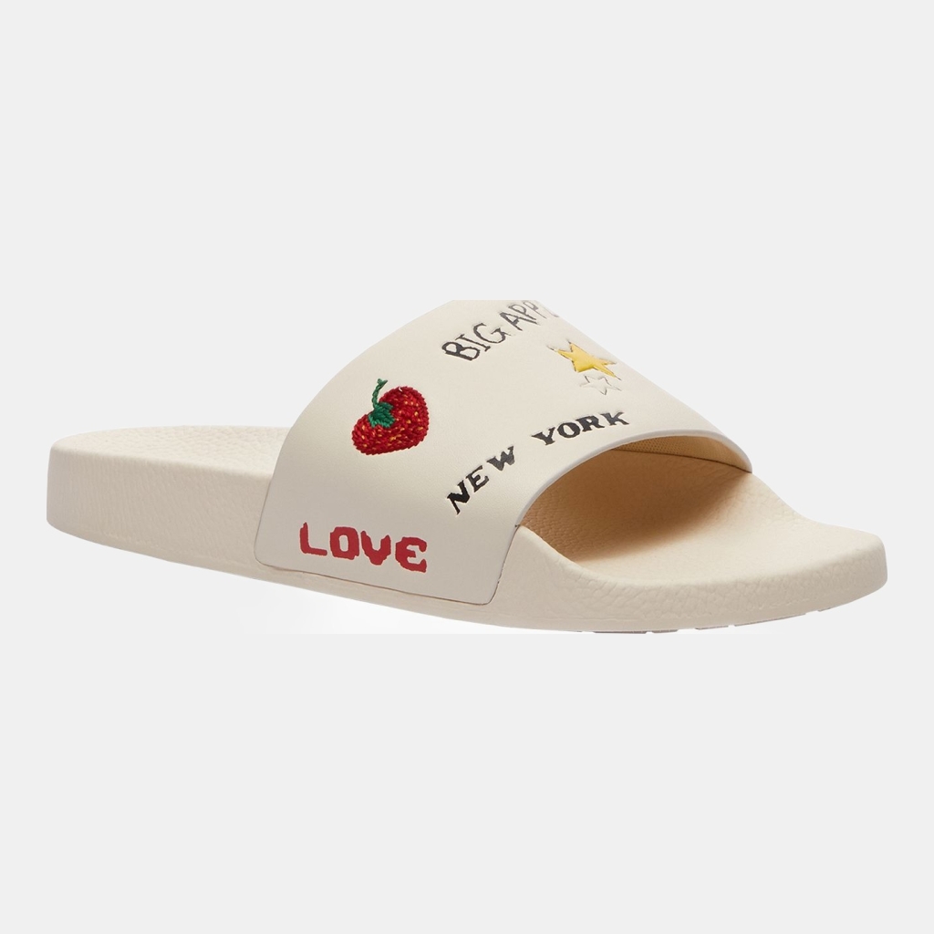 Coach Men's Sketch Print Slides