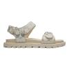 Coach Women's Brynn Round Toe Sandals - Chalk Denim Crystal Signature Jacquard - Image 3
