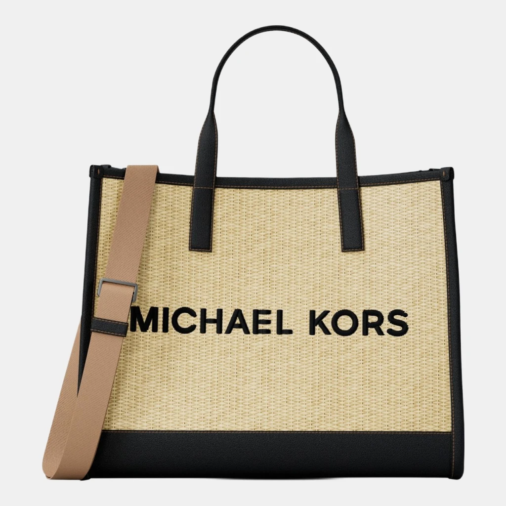 Michael Kors Outlet Cooper Medium Hand-Crocheted Tote Bag
