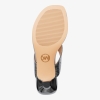 Michael Kors Outlet Anneka Metallic Thong Sandal - PALE GOLD - Image 7