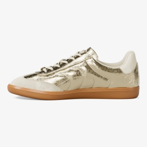 Michael Kors Outlet Benny Metallic Sneaker - Image 4