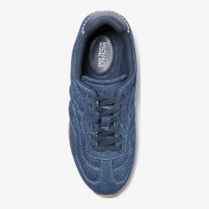 Michael Kors Outlet Essex Denim Trainer - Image 5