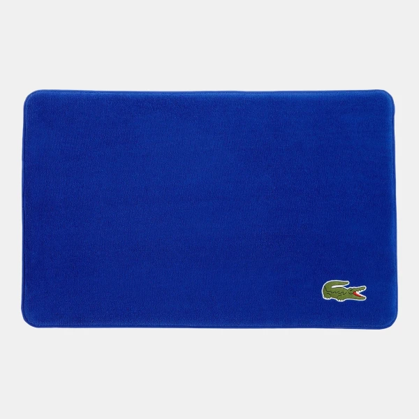 Lacoste Crocodile Memory Foam Bath Rug, 19" x 30" - Surf Blue