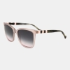 Carolina Herrera Fashion Women's Pink Square Sunglasses - Green Nude