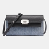 DKNY BRYAR CROSSBODY - Denim/Black