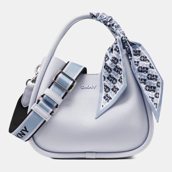 DKNY CAPRI MEDIUM HOBO BAG - Frost Blue