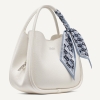DKNY CAPRI MEDIUM HOBO BAG - Marshmallow - Image 3