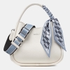 DKNY CAPRI MEDIUM HOBO BAG - Marshmallow