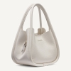 DKNY CAPRI HOBO CROSSBODY BAG - Marshmallow - Image 3