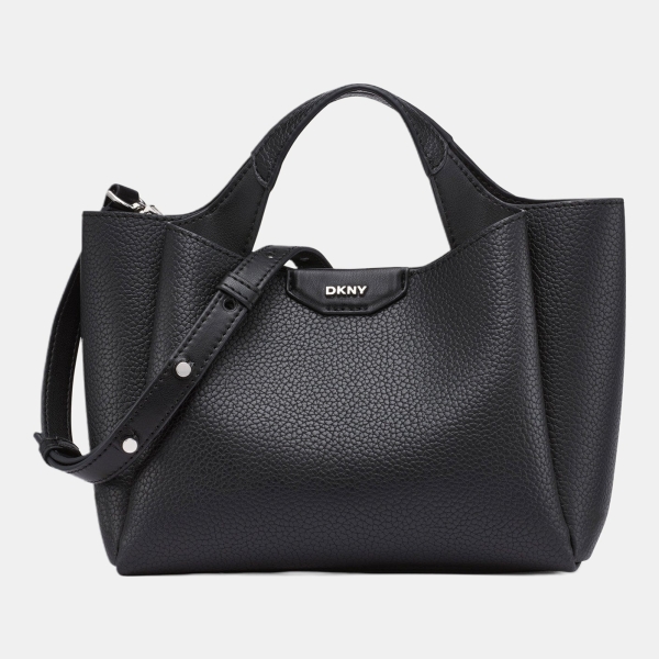 DKNY WILLA MINI SATCHEL - BLACK
