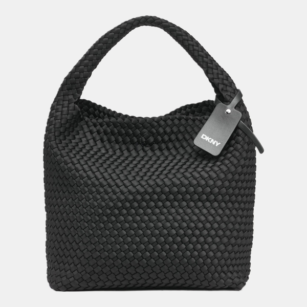 DKNY GISELLE TOTE - Black/Silver