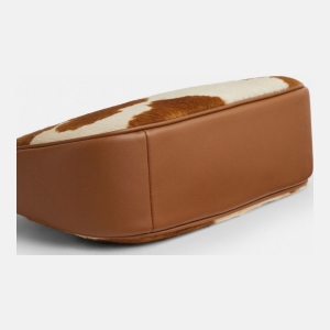Coach Teri Shoulder Bag In Haircalf With Cow Print - Gold/Cow Multi - Image 8