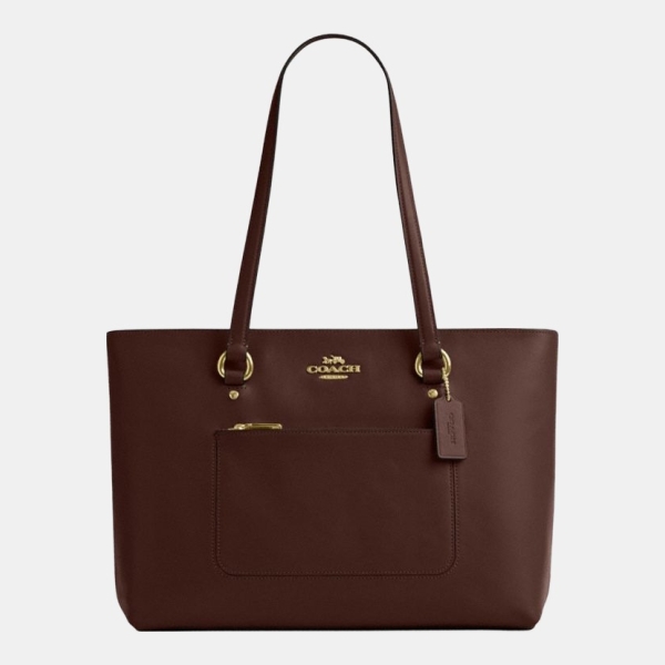 Coach Station Tote Bag - Gold/Maple