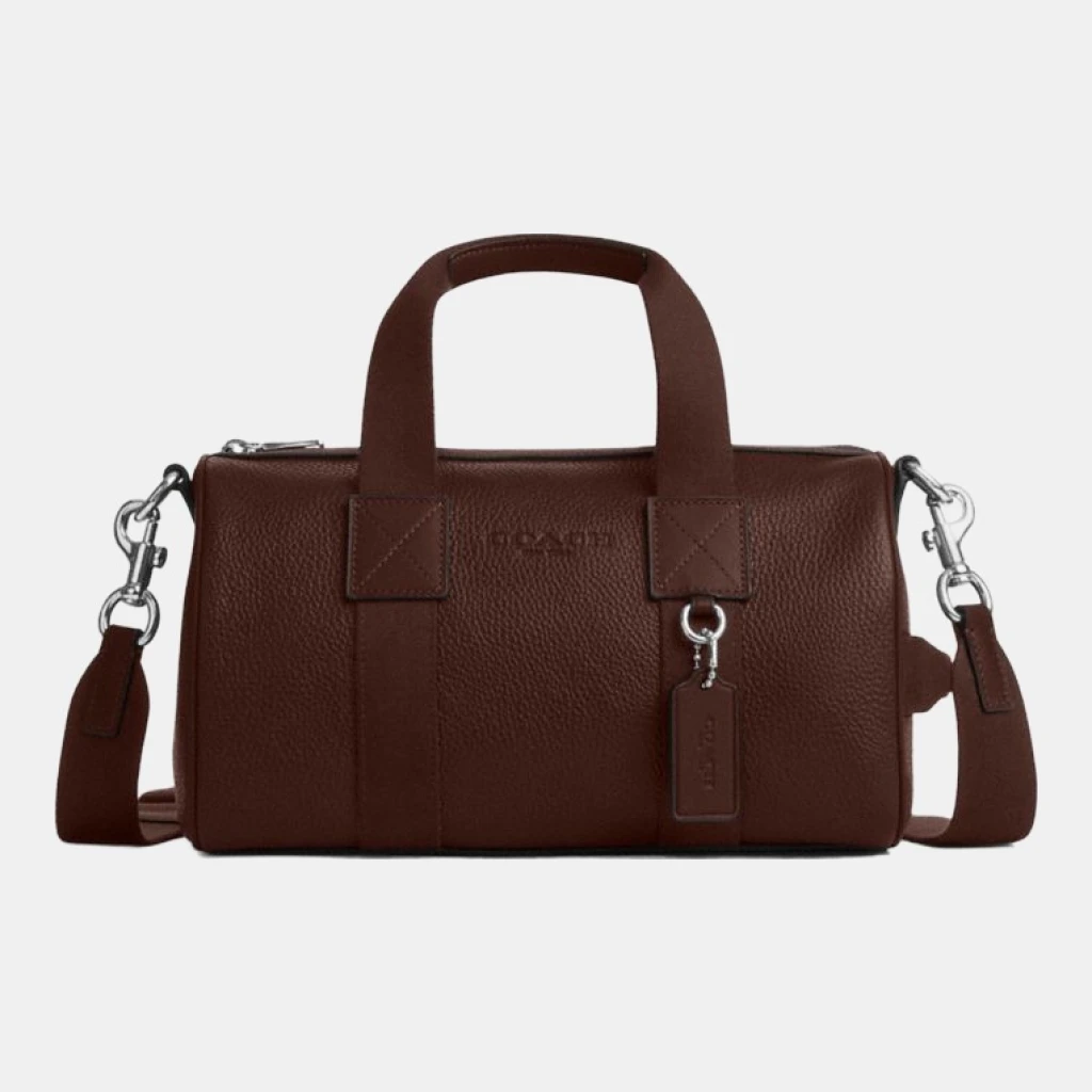 Coach Explorer Duffle Bag 28 - Silver/Maple