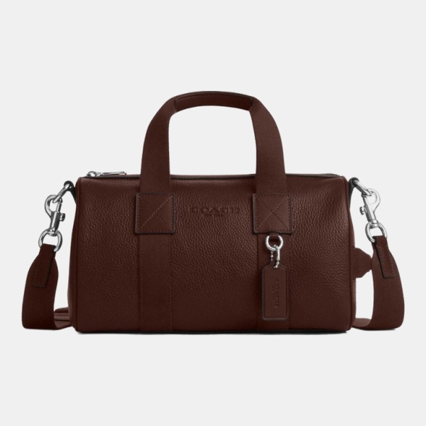 Coach Explorer Duffle Bag 28 - Silver/Maple