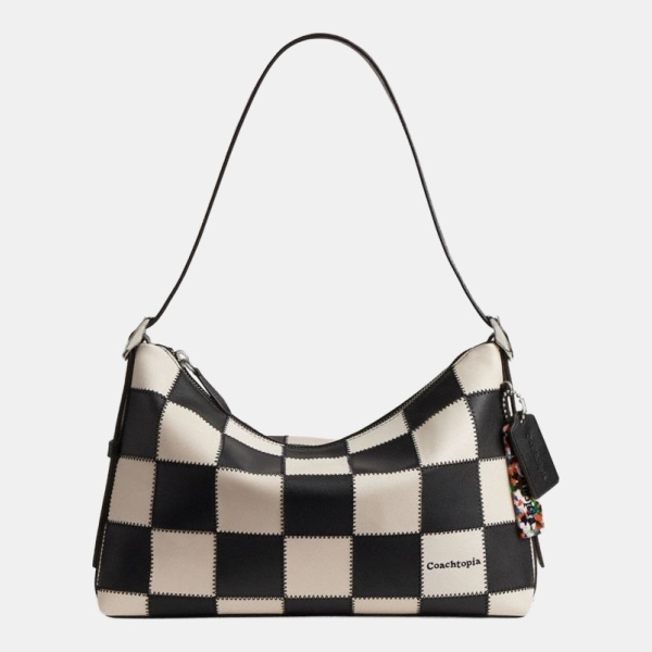 Coach Alter/Ego Slouchy Shoulder Bag - Black/Chalk