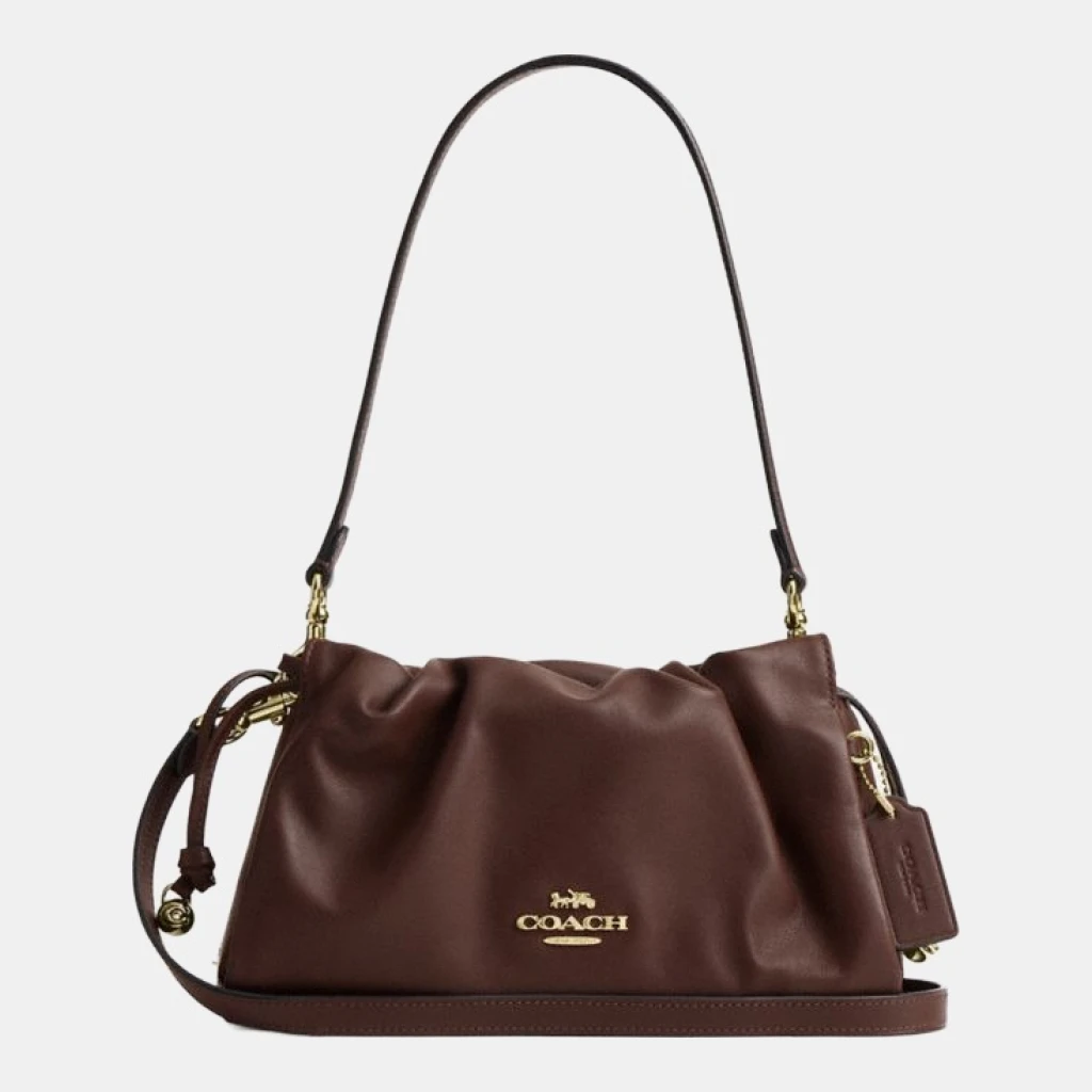 Coach Faye Shoulder Bag - Gold/Maple