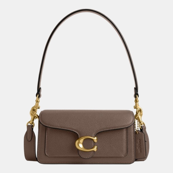 Coach Tabby Shoulder Bag 20 - Brass/Dark Stone